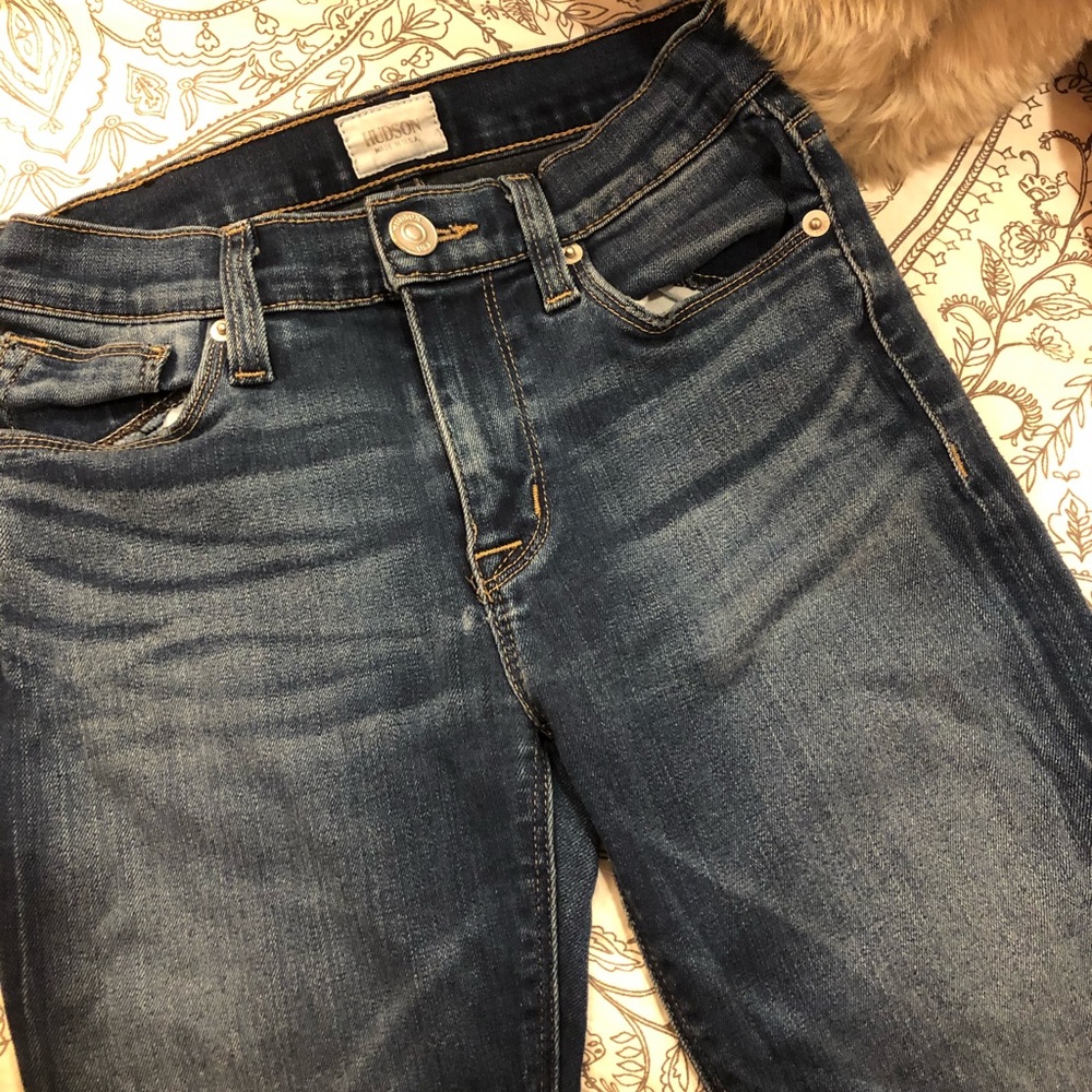 Hudson skinny jeans!